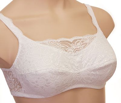 Бюстгальтер VALERIA для фиксации экзопротеза арт.ЛФ0791 B142 сумрачно-белый