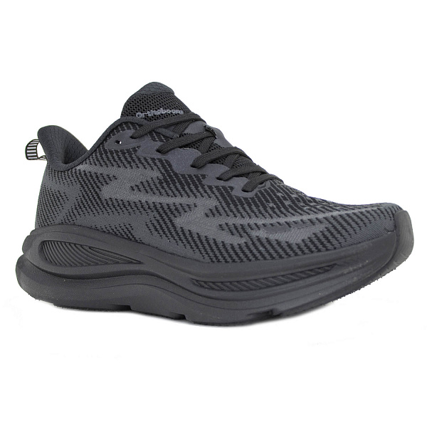 Кроссовки ортопедические Ортобум мужские 37225-08 черный бархан