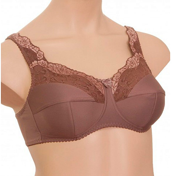 Бюстгальтер Valeria для фиксации экзопротеза ЛФ0769-1 111 шоколадно-коричневый